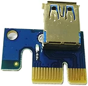 Genel Pcı-e Genişletici, Mini PCI-E'den PCI Express16x'e Genişletici Yükseltici Adaptör, Ekran Kartı Madenciliği için-Siyah