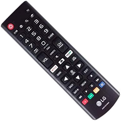 OEM AKB75375604 LG TV Uzaktan Kumandası için/Netflix ve Düğmeli 32LK540BPUA 43UK6250PUB'A uygun (Yenilendi)
