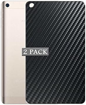 Vaxson 2-Pack Arka Koruyucu Film, Teclast P80 Pro Tablet ile uyumlu 8 Siyah Sticker Cilt [Değil Temperli Cam Ekran Koruyucular